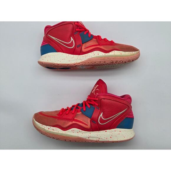 Nike Kyrie Infinity AK Siren Red Basketball Sneakers DM0856-600 Mens Sz 8.5 - Picture 2 of 8